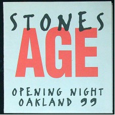 ROLLING STONES Stones Age - Opening Night Oakland 99 (Rabbit Records – RR 026/27) EU 1999 2CD-Set